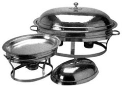 Bakır Chafing Dish - Oval 